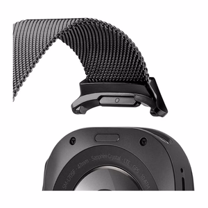 DUX DUCIS strap MILANESE stainless steel magnetic 47 mm black