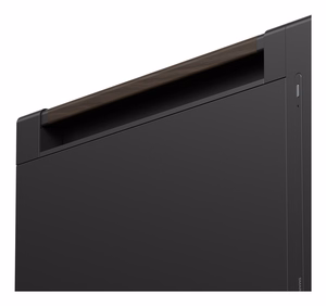 ASUS ProArt PA602 puuviimeistelty moderni musta keskikokoinen tornikotelo metallipaneelilla, musta/puu