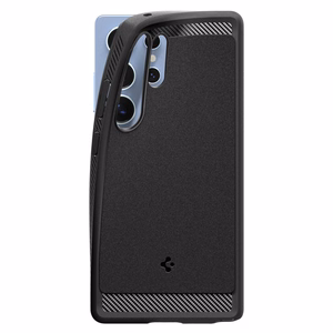 Spigen Rugged Armor Mag suojakuori Samsung Galaxy S25 Ultra -puhelimelle - musta