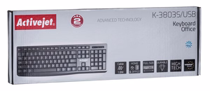 Activejet K-3803S USB-näppäimistö
