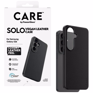CARE by PanzerGlass Solo suojakuori Samsung Galaxy S26 musta
