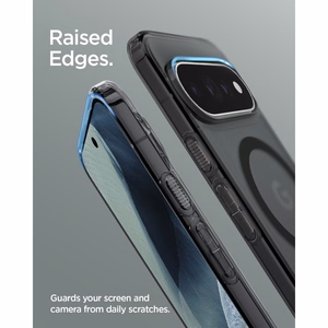 Spigen Ultra Hybrid Mag MagSafe-suojakuori Google Pixel 11 Prolle – musta-harmaa