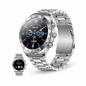 Ksix Smartwatch ELITE älykello, hopeanvärinen, 1.43" AMOLED, IP67