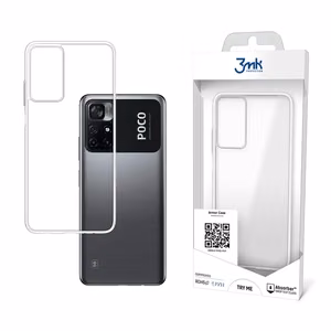3mk Armor Suojakuori Xiaomi Redmi Note 11S 5G / Xiaomi Poco M4 Pro 5G:lle - läpinäkyvä