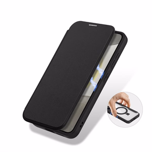 Dux Ducis Skin X Pro kotelo magneettisella sormusjalustalla Samsung S24 - musta