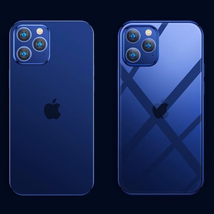 Joyroom Uusi kaunis sarja erittäin ohut kotelo galvanoitu kehys iPhone 12 Pro Max musta (JR-BP796)