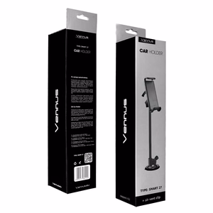 VENNUS autopuhelinteline - SMART 27CM / ilmastointi- ja tuulilasikiinnitys /