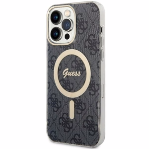 Guess 4G MagSafe suojakuori iPhone 14 Pro Max:lle - musta