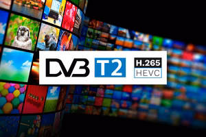 DVB-T2 HEVC H.265 -miniviritin HDMI-liittimellä