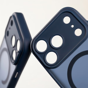 Mag Matt Suojakuori iPhone 16 Pro Max 6,9" tummansininen kameransuoja