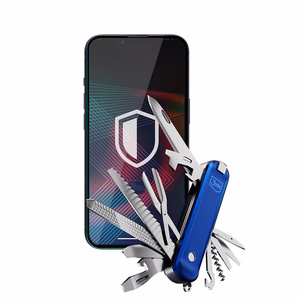 Karkaistu lasi iPhone 14 Pro 9H 3mk HardGlass Lite -sarjan karkaistuun lasiin