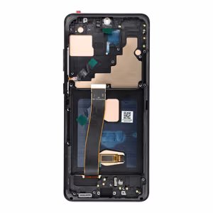 LCD display for Samsung S20 Ultra black SOFT OLED with frame