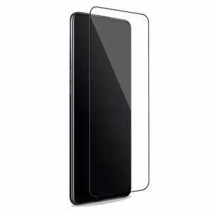 Puro Frame tempered-glass screen protector for Xiaomi Mi 11 Lite, black frame