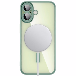 Tech-Protect MagFlex -suojakuori iPhone 17:lle, mattavihreä
