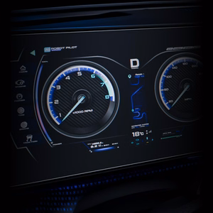 Tesla Model 3 (2017 - 2024) – 3mk BladeShield Center Display auton näytönsuoja