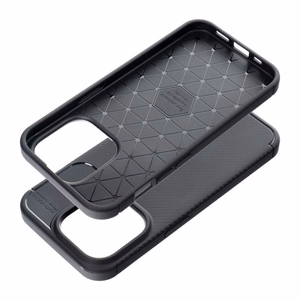 Suojakuori iPhone 15 PRO:lle Carbon Premium musta