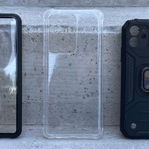 Wozinsky Anti Shock kestävä tapaus Military Grade Protection Samsung Galaxy A72 4G läpinäkyvästä Samsung Galaxy A72 4G