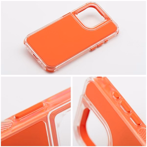 Suojakuori iPhone 14 PRO:lle Matrix oranssi