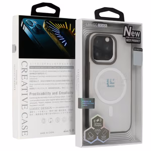 Warframe MagSafe Series Suojakuori Iphone 15 Plus:lle - titaani