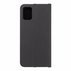 Flip-suojakuori Samsung A51:lle Luna Book Carbon musta