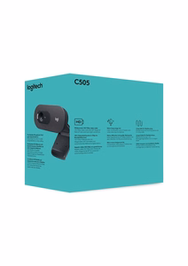 Logitech C505 webcam 1280 x 720 px USB Black