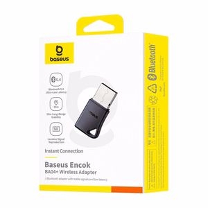 Bluetooth adapter Baseus BA04+ Bluetooth 5.4 black A10082600121-00