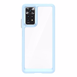 Outer Space Case silikonikotelo Xiaomi Poco M4 Pro 5G - sininen