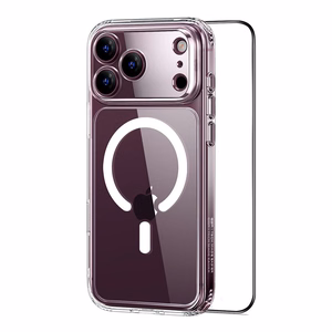 ESR Classic Hybrid MagSafe suojakuori mallille iPhone 18 Pro / 17 Pro – läpinäkyvä