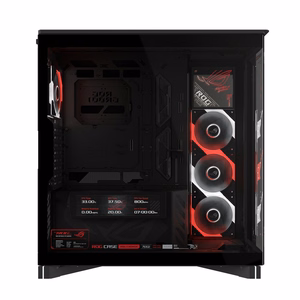 ASUS ROG CRONOX GR801 CURVE TG ARGB musta keskikokoinen tornikotelo