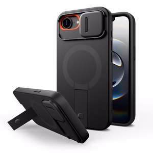 Tech-Protect Kevlar Aura MagSafe Suojakuori iPhone 16e / 17e:lle - Musta
