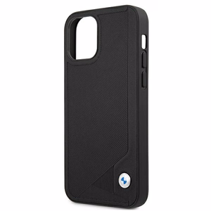 BMW Leather Deboss case for iPhone 12 mini - black