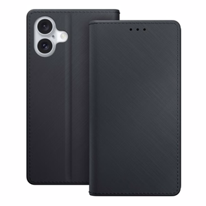 3mk Wallet Case iPhone 16 Plus:lle - Musta