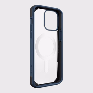 Raptic X-Doria Secure Case iPhone 14 Pro Max MagSafe panssaroitu kansi sininen