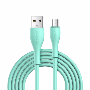 Joyroom Bowling Data Cable S-2030M8 USB-A / micro USB 3A 2m - vihreä