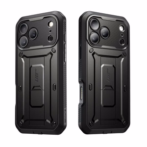 Supcase Unicorn Beetle Pro -suojakuori iPhone 18 Pro Max / 17 Pro Max – musta