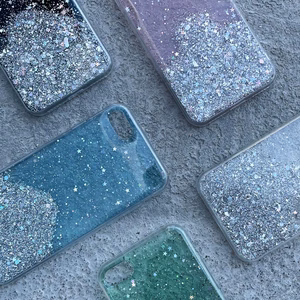 Wozinsky Star Glitter Shining Cover for Samsung Galaxy A72 4G läpinäkyvästä