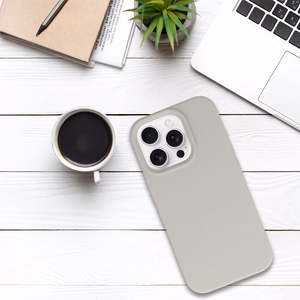 Tel Protect Silicone Premium iPhone 16 Pro Max:lle titaani