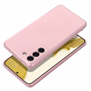 Suojakuori Samsung A37 5G:lle Metallic vaaleanpunainen