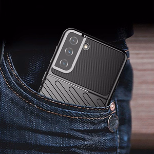 Thunder Case joustava panssarisuojus Samsung Galaxy S22 + (S22 Plus) sininen
