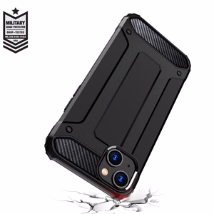 iPhone 15 Hybrid Armor Suojakuori - sininen