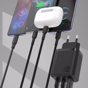 Dudao A29C 65W GaN Wall Charger + USB-C Cable - Black