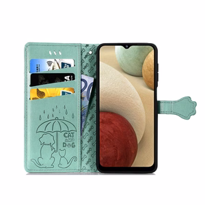 Case Cat-Dog Samsung A356 A35 5G green