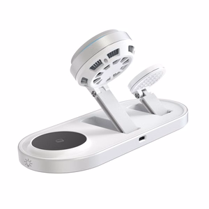 Tech-Protect A51 MagSafe 3-in-1 25W QI2.2 langaton laturi - valkoinen