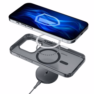 3mk Frosty MagCase Suojakuori iPhone 14:lle - musta