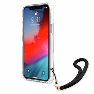 Guess GUHCP12LKSARBK iPhone 12 Pro Max 6.7" musta/musta kovakotelo Camo kokoelma