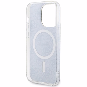 Guess IML 4G MagSafe case for iPhone 15 Pro - blue
