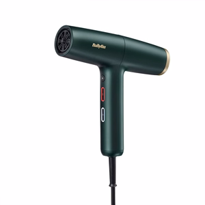 BaByliss Air Power Pro D6555DE – 1700 W ionisoiva hiustenkuivain, vihreä/kullanvärinen