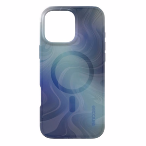 Incase Halo Case -suojakuori MagSafe-tuella iPhone 16 Pro Max -puhelimelle, Oil Slick Ocean
