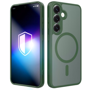 3mk Misty MagCase suojakuori Samsung Galaxy S25 - vihreä