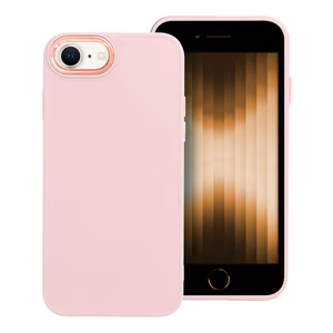 Frame Suojakuori iPhone 7 / 8 / SE 2020 / SE 2022:lle puuterinvaaleanpunainen